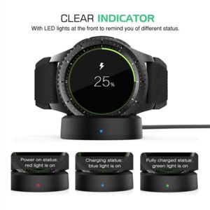 Samsung Gear S3 with Wireless Charging Dock Black Samsung Gear S3 with Wireless Charging Dock Black